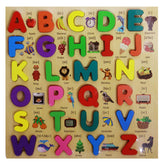 3D Alphabet Sorting Board with Pictures – Educational Letter Recognition Toy for Kids