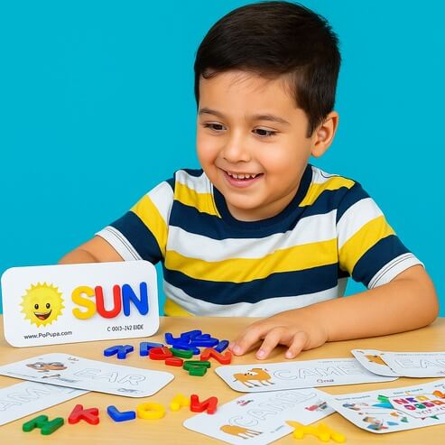 Cognitive Alphabet Spelling Game – Interactive Letter-Matching & Thinking Exercise