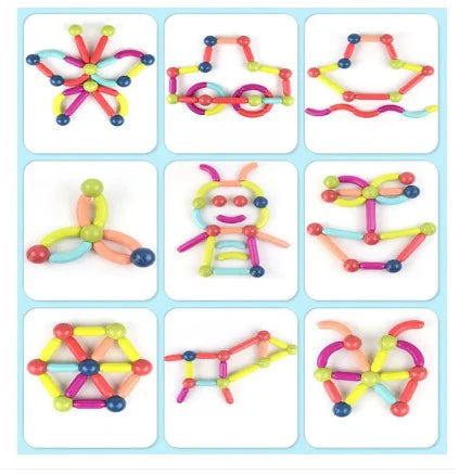 Magnetic Construction Sticks & Balls