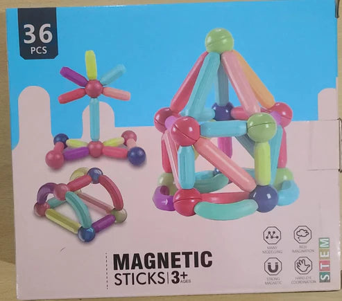 Magnetic Construction Sticks & Balls