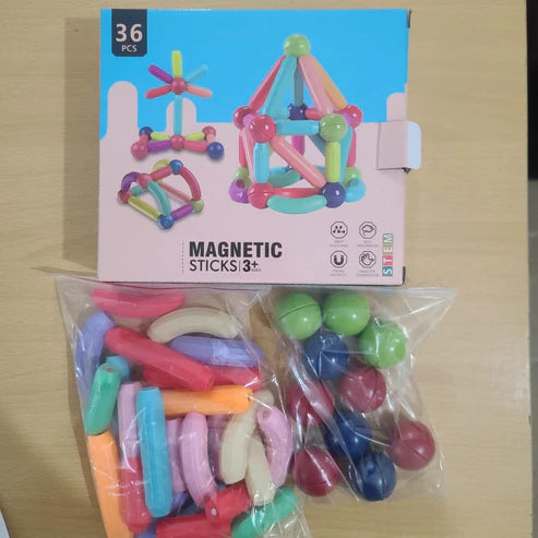 Magnetic Construction Sticks & Balls