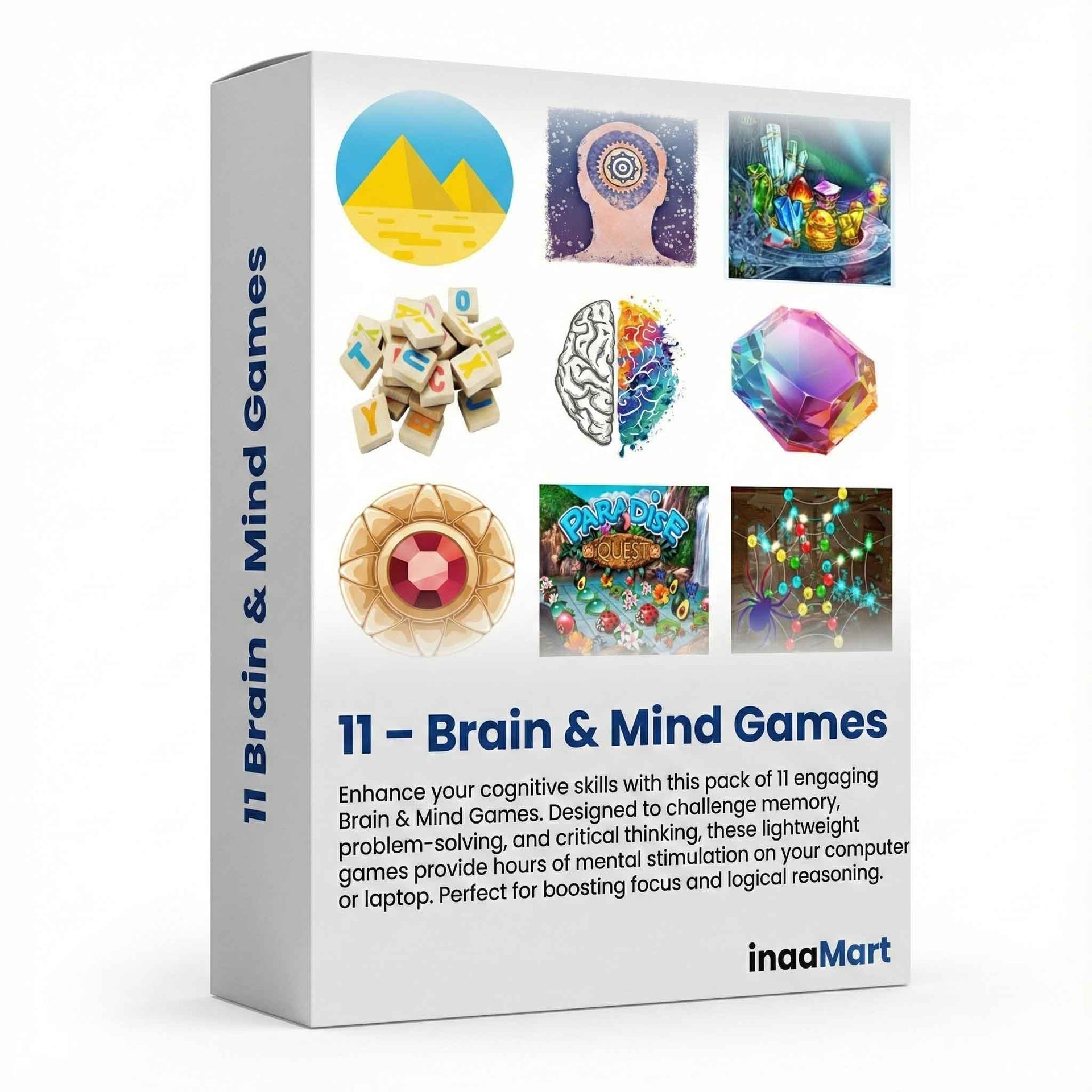 Brain & Mind Games Pack (11 Games)