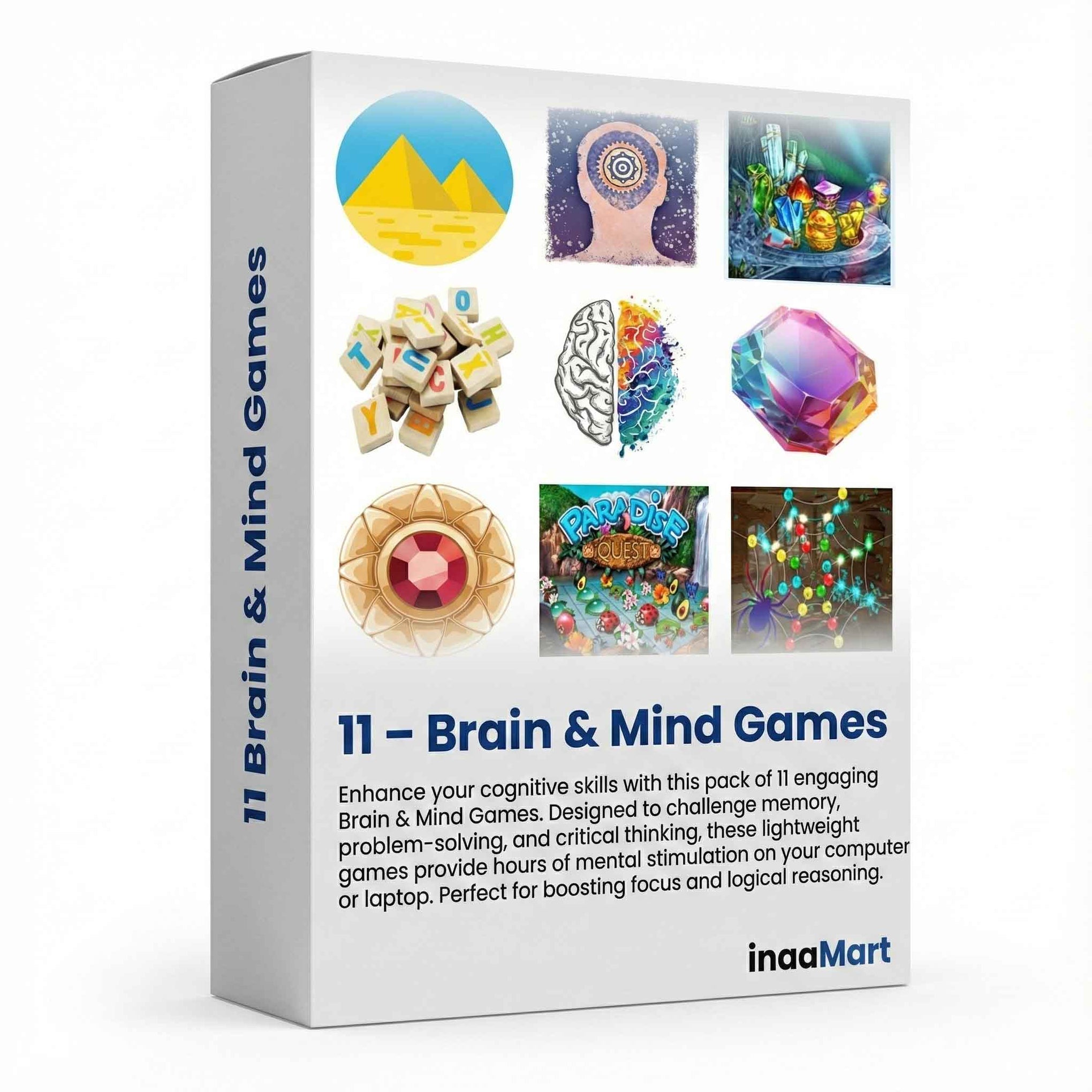 Brain & Mind Games Pack (11 Games)