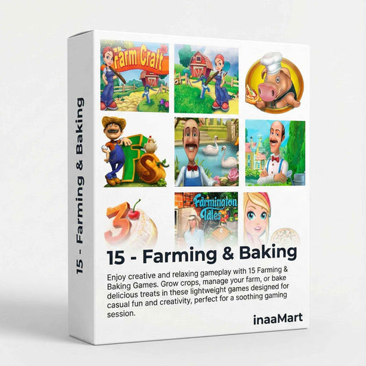 Farming & Baking Games Pack (15 Games)