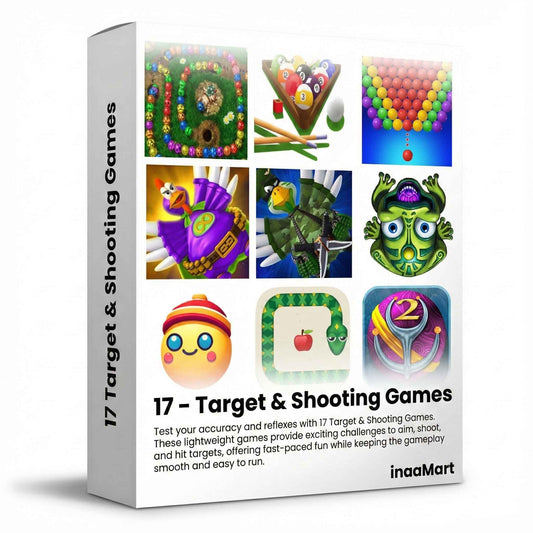 Target & Shooting Games Pack (17 Games)