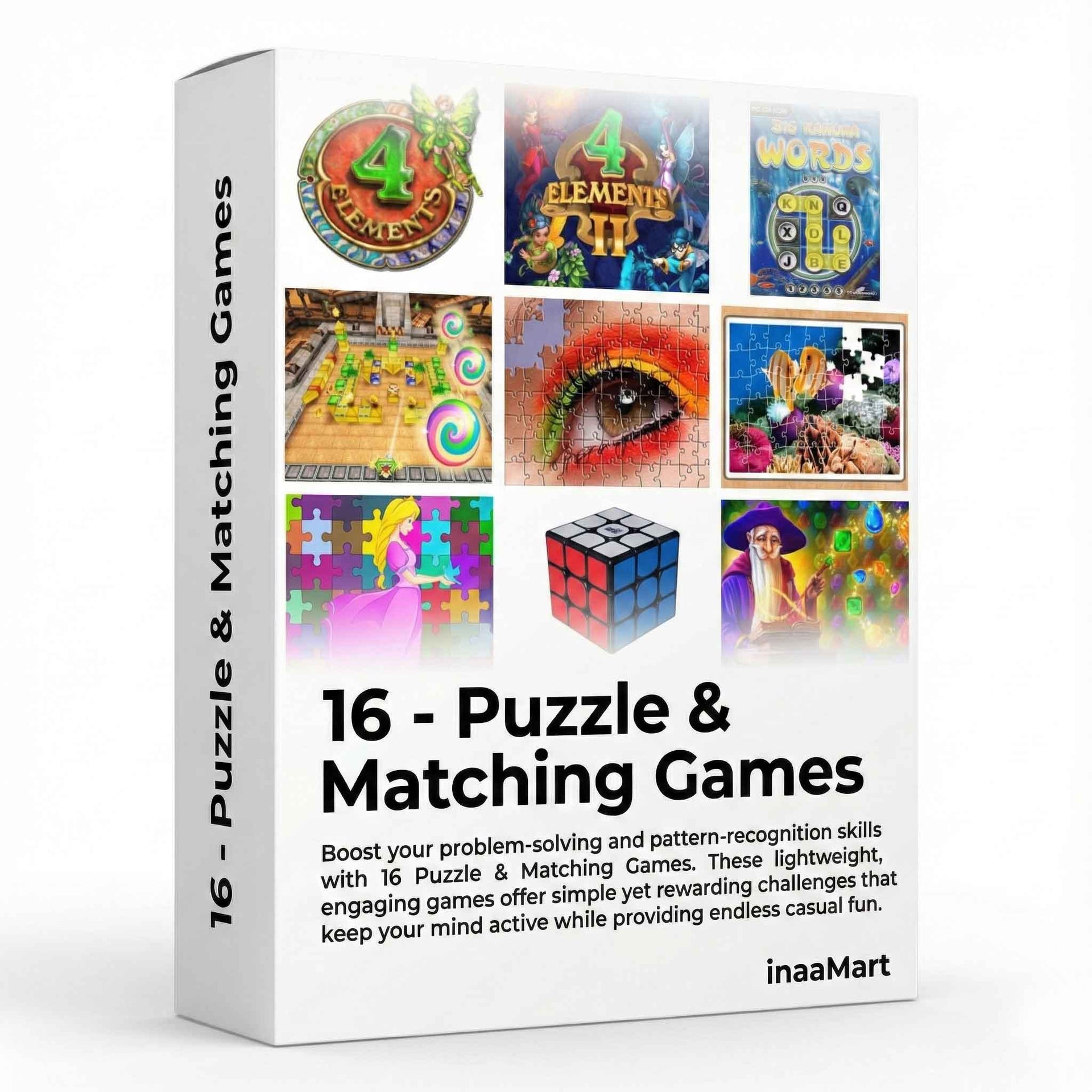 Puzzle & Matching Games Pack (16 Games)